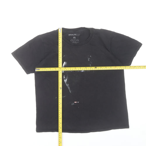 Absolute Cult Boys Black XL Marvel Avengers Graphic T-Shirt