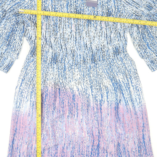 Tu Women’s Multicoloured Size 12 Bell Sleeve Shift Dress