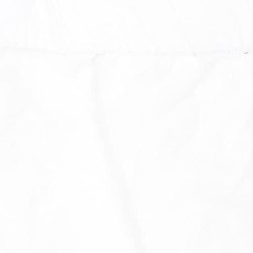 H&M Divided Women’s White Peasant Skirt Size M Viscose Blend