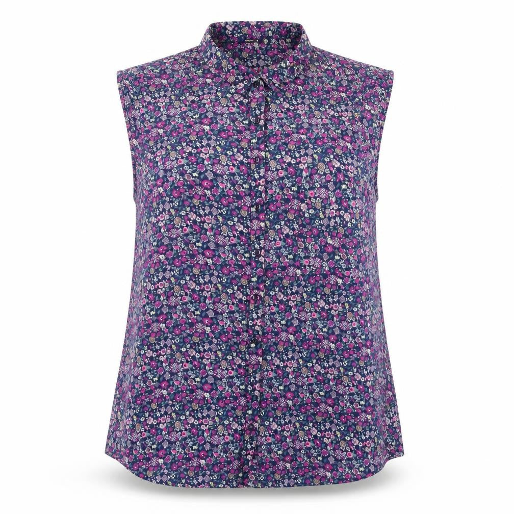 Sinsay Women’s Multicoloured Floral Sleeveless Blouse XL