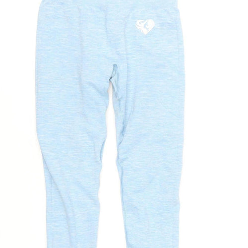 Women's Best Women Blue S Leggings Slim Fit Gym Yoga Activewear