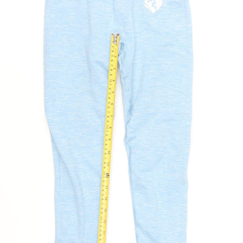 Women's Best Women Blue S Leggings Slim Fit Gym Yoga Activewear