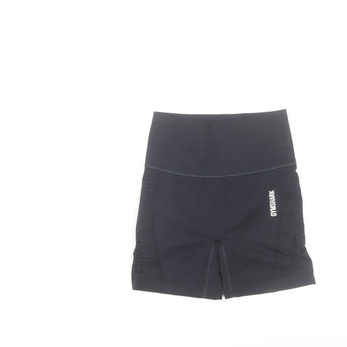 Gymshark Women’s Black S Biker Shorts Slim Fit Gym Training
