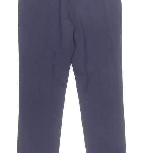 River Island Men’s Blue Slim Fit Dress Trousers Waist 32L