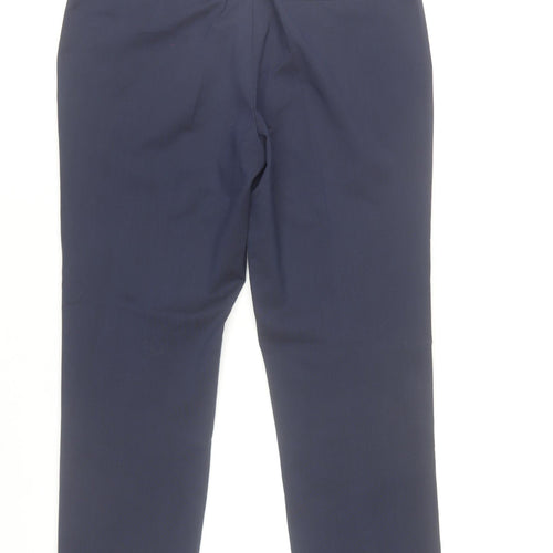 River Island Men’s Blue Slim Fit Dress Trousers Waist 32L