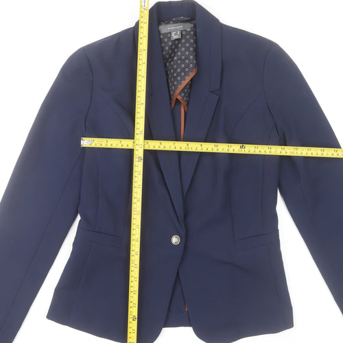 Atmosphere Women's Blue Size 10 Tailored Blazer Jacket
