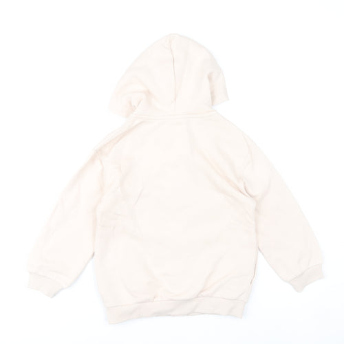 Marks and Spencer Girls Beige Paw Patrol Full Zip Hoodie 7-8 Years