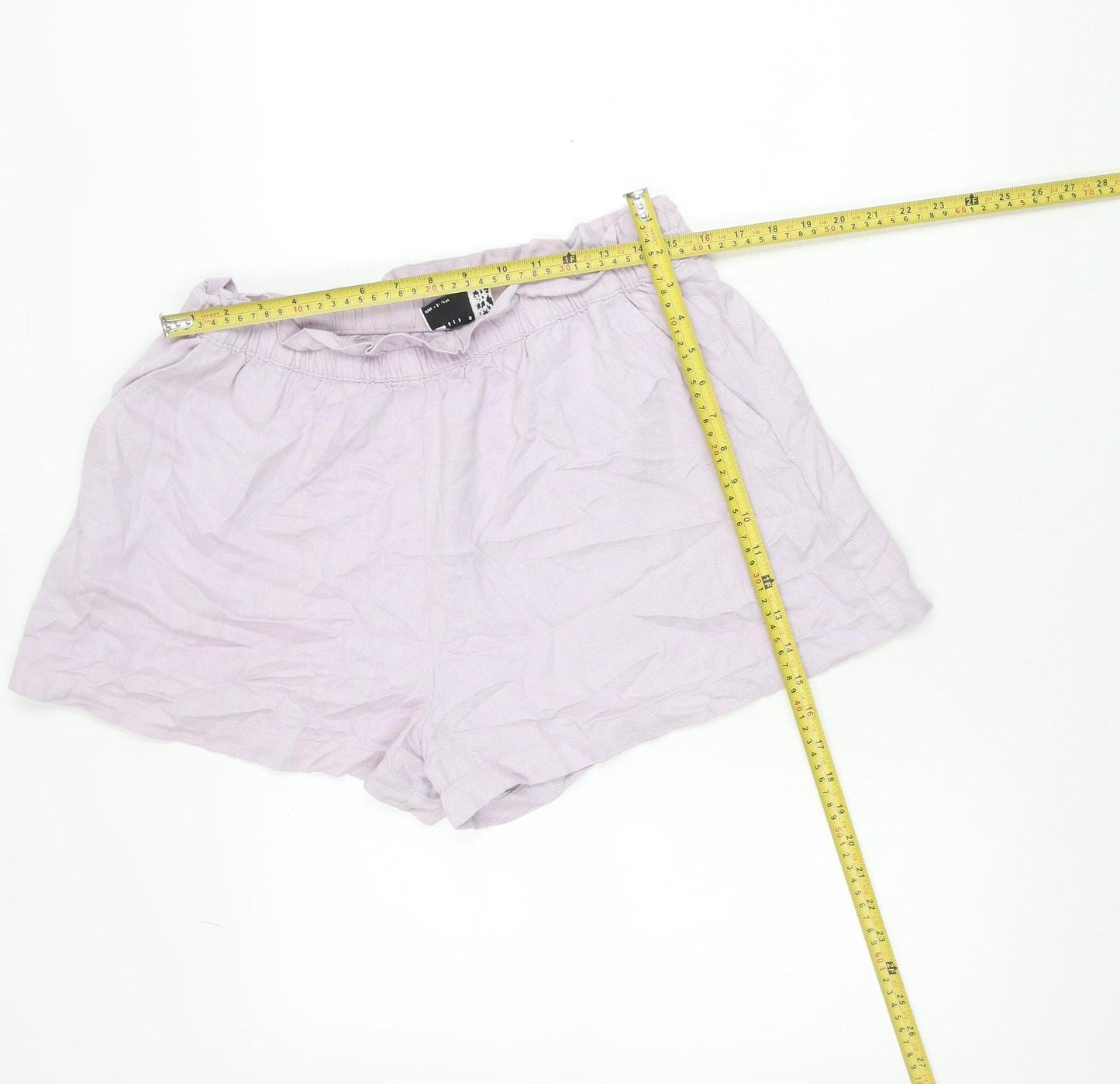 ASOS Design Women’s Purple Linen Blend Tall Culotte Shorts Size 14