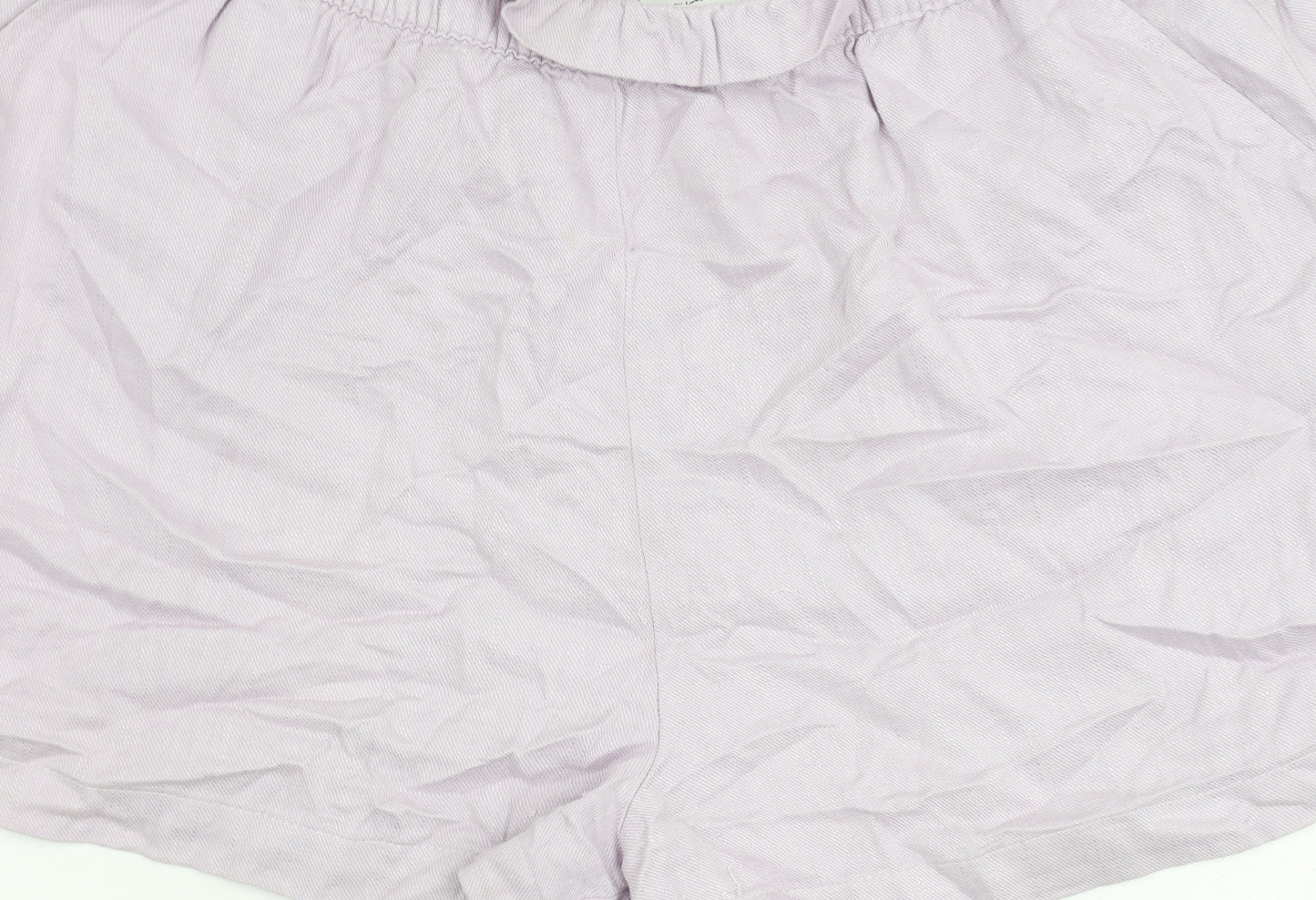 ASOS Design Women’s Purple Linen Blend Tall Culotte Shorts Size 14