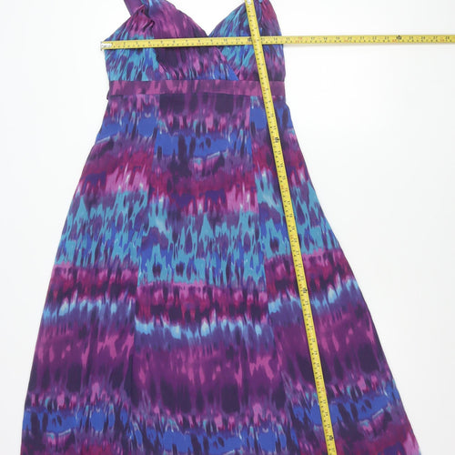 Marks and Spencer Women’s Multicoloured Size 12 A-Line Midi Dress