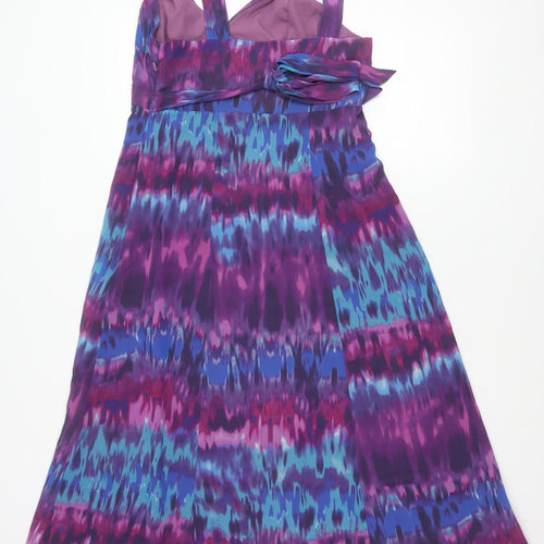 Marks and Spencer Women’s Multicoloured Size 12 A-Line Midi Dress