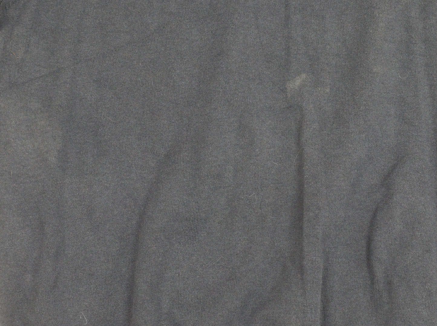 Marks and Spencer Men’s Grey 2XL V-Neck Cotton Jumper