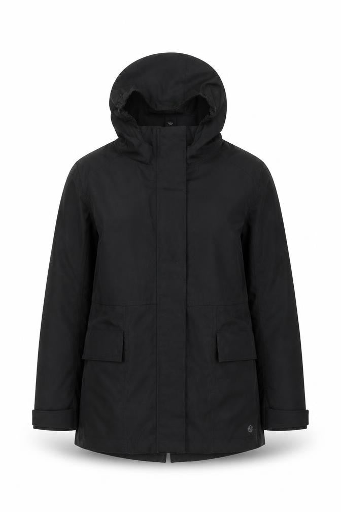 Zakti Girls Black 3-in-1 Hooded Jacket Coat 9-10 Years Outdoor School