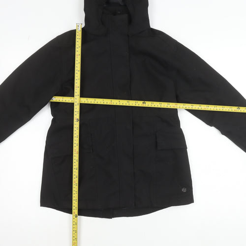 Zakti Girls Black 3-in-1 Hooded Jacket Coat 9-10 Years Outdoor School