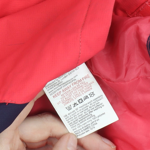 Mountain Warehouse Girls Pink 9-10 Years Waterproof Rain Coat Jacket