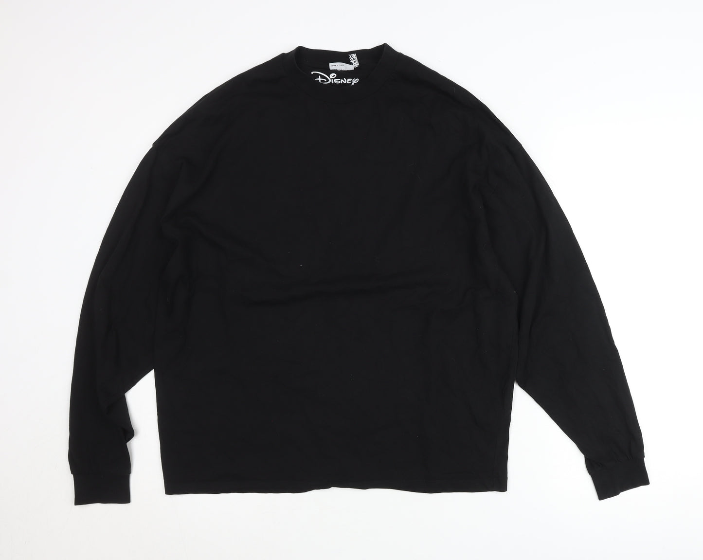 ASOS Women’s Black Disney Donald Duck Pullover Jumper Size S