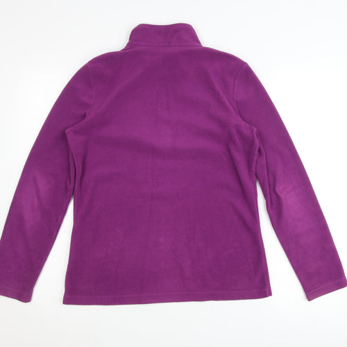 Regatta Women’s Purple Fleece Pullover Jumper UK 10 Outdoor