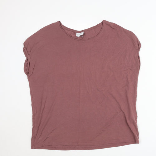 Vero Moda Women’s Purple XL Basic Modal T-Shirt Top