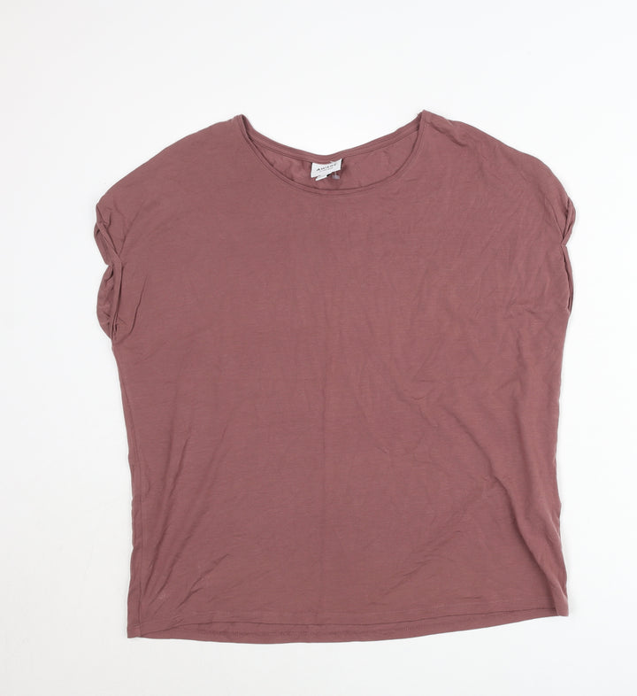 Vero Moda Women’s Purple XL Basic Modal T-Shirt Top