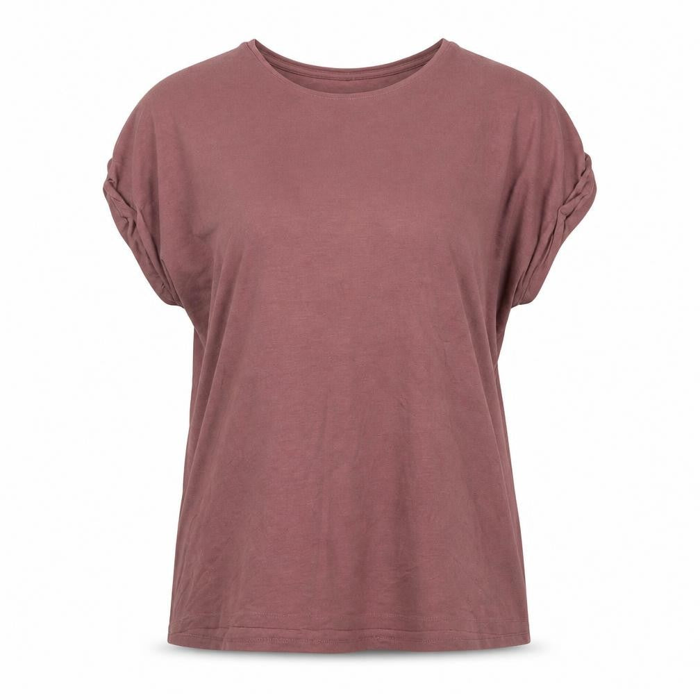 Front view of Vero Moda Women’s Purple XL Basic Modal T-shirt
