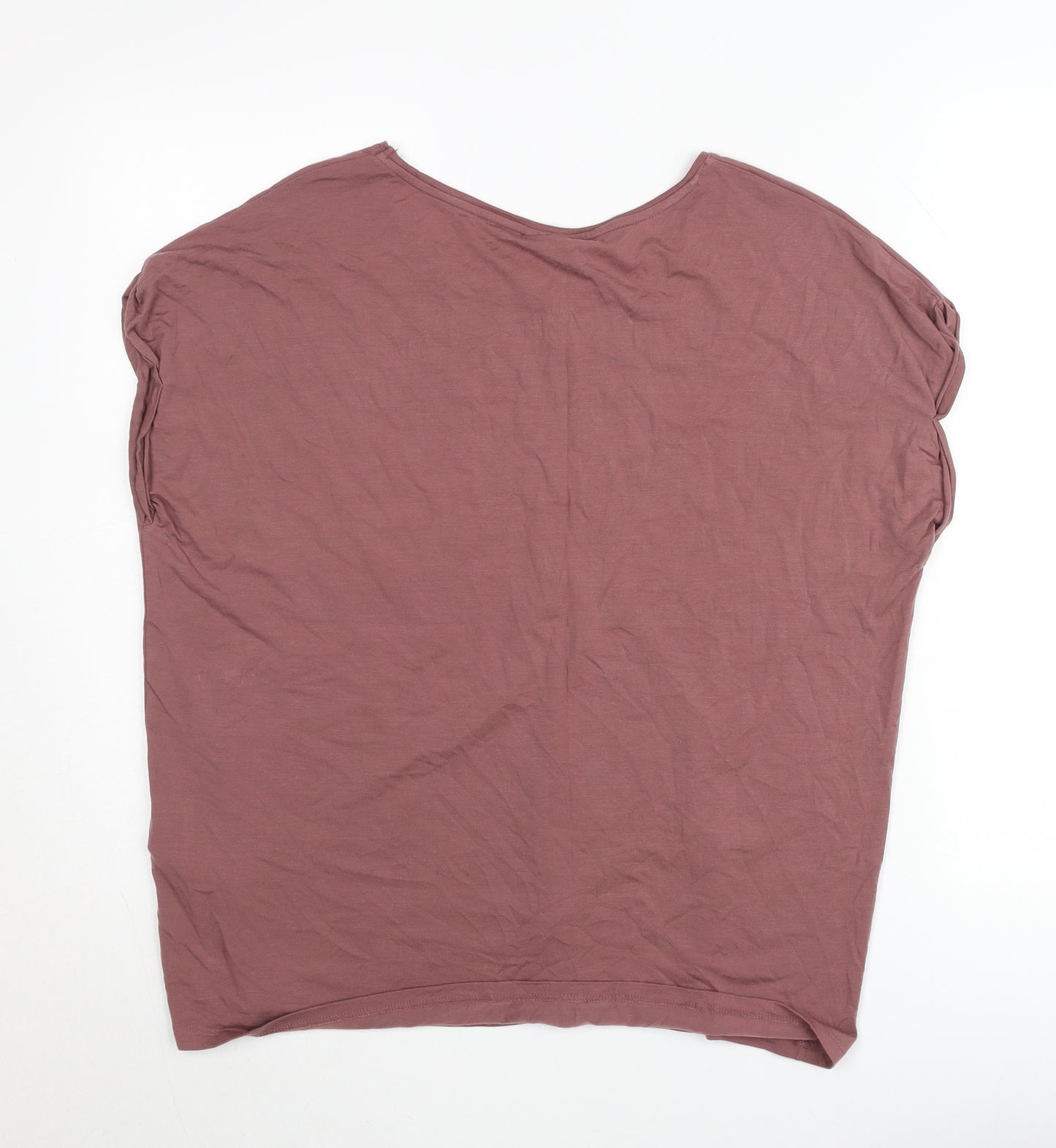 Vero Moda Women’s Purple XL Basic Modal T-Shirt Top
