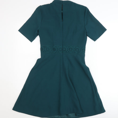 Oasis Women’s Green A-Line Knee Length Dress Size 8