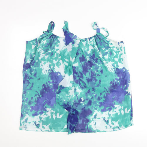 Marks and Spencer Women’s Multicoloured Size 16 Chiffon Camisole Tank Top
