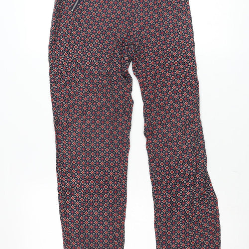 Marks and Spencer Women’s Multicoloured Size 10 Geometric Trousers