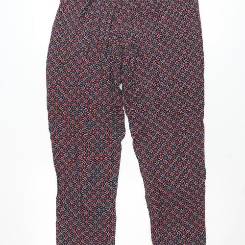 Marks and Spencer Women’s Multicoloured Size 10 Geometric Trousers