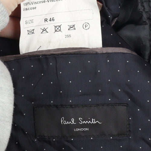 Paul Smith Men’s Black Wool Blazer Jacket 36R Classic Wedding Business