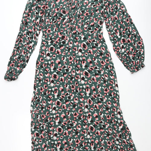 White Stuff Women’s Multicoloured Animal Print Shift Dress Size 8