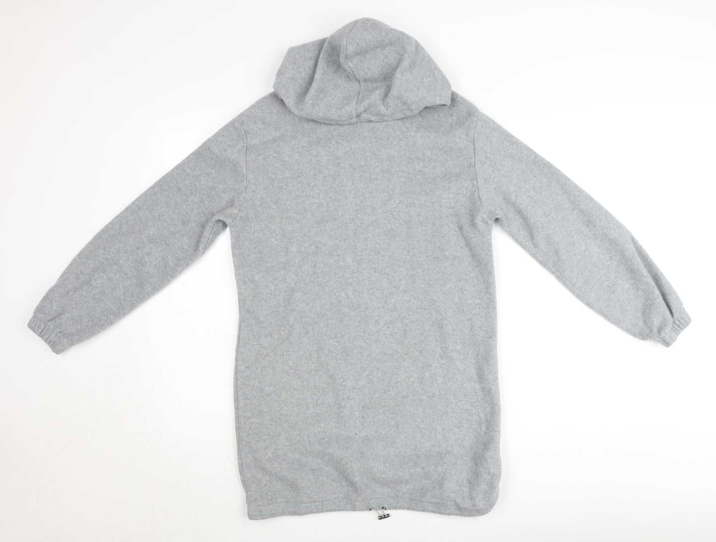Brave Soul Womens Grey XS Pullover Hoodie Long Sleeve Jumper