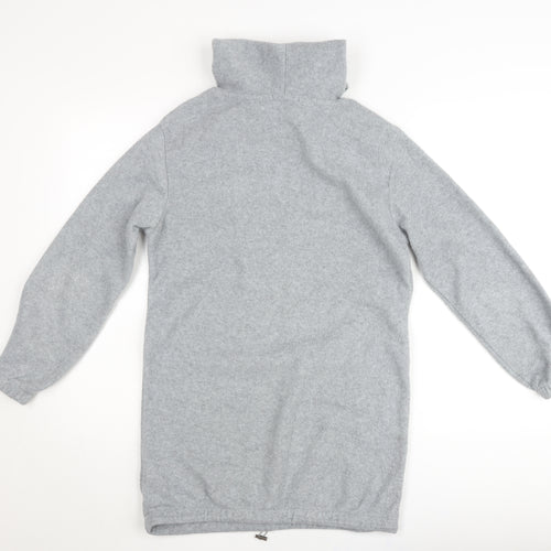 Brave Soul Womens Grey XS Pullover Hoodie Long Sleeve Jumper