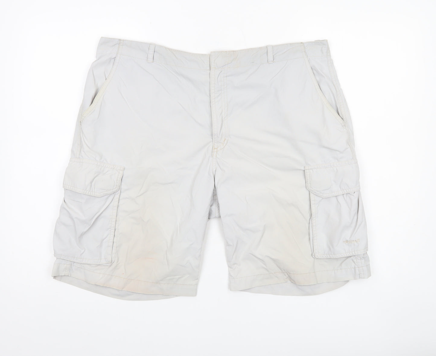 Trespass Mens Beige XL Cargo Shorts Outdoor Travel Lightweight