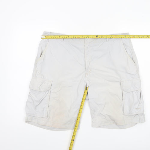 Trespass Mens Beige XL Cargo Shorts Outdoor Travel Lightweight