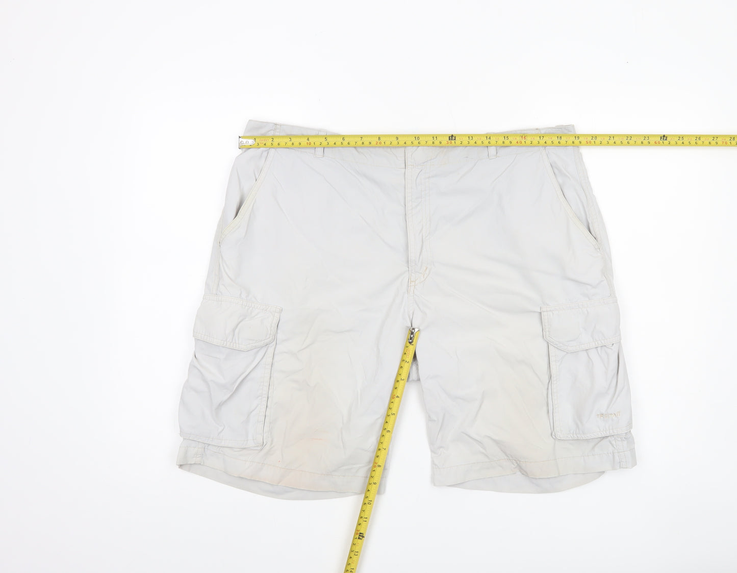 Trespass Mens Beige XL Cargo Shorts Outdoor Travel Lightweight