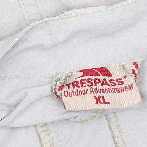 Trespass Mens Beige XL Cargo Shorts Outdoor Travel Lightweight
