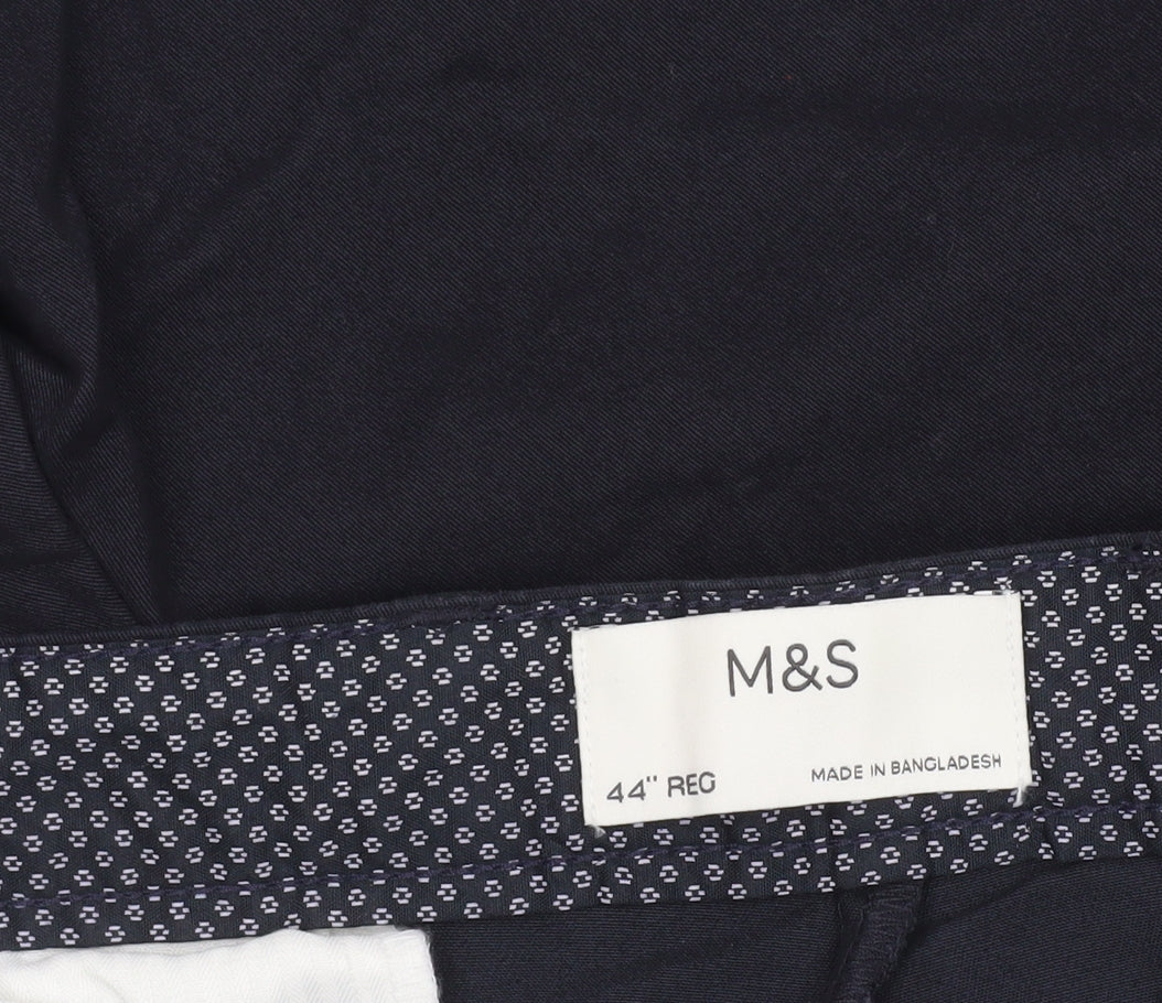 Marks and Spencer Men’s Black Chino Shorts Size 44 Regular