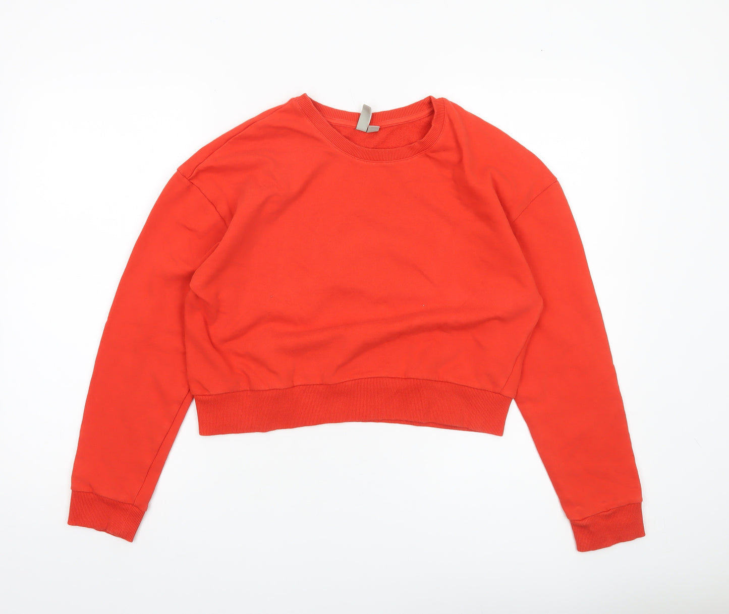 ASOS Women’s Red Cotton Pullover Sweatshirt Size 12