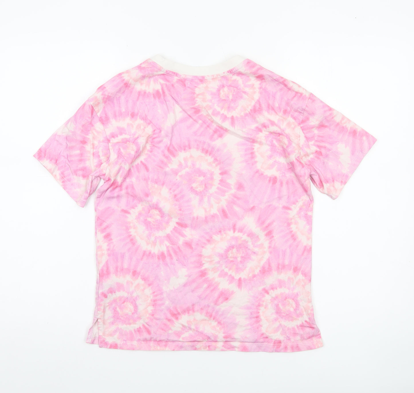 Next Girls Pink Tie Dye Sun Shine Bright T-Shirt 9 Years Cotton