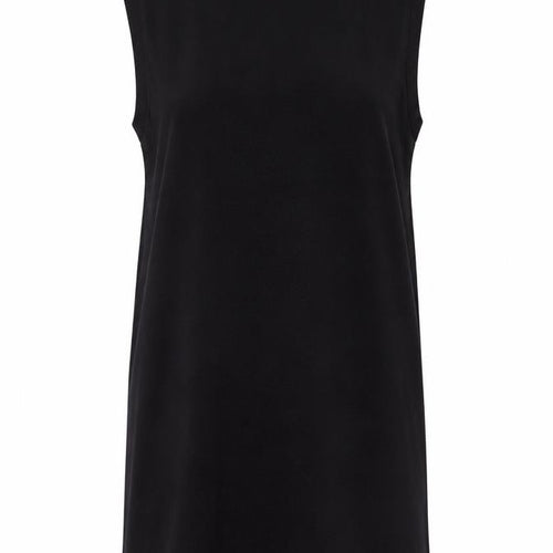 H&M Women’s Black Cotton Tank Dress Size 12 Sleeveless Casual