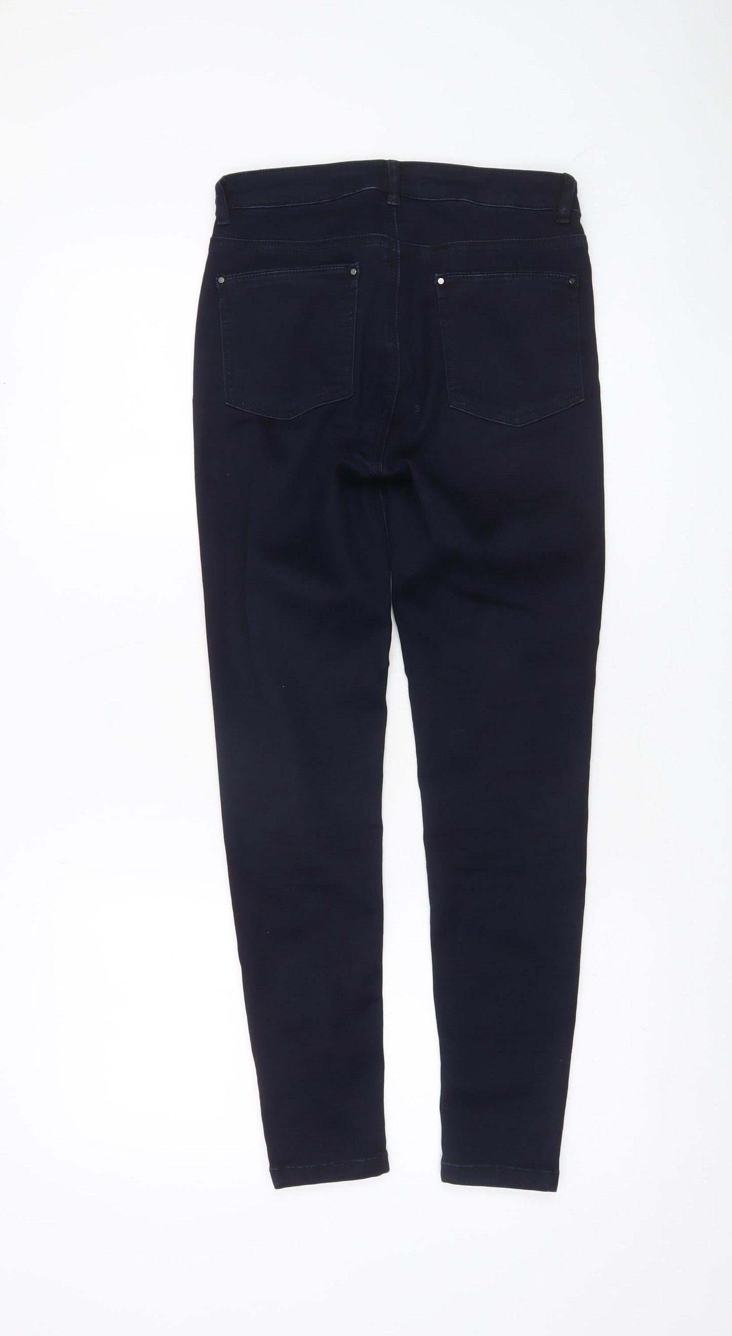 Dunnes Stores Womens Blue Skinny Jeans Size 8 Slim Fit Denim
