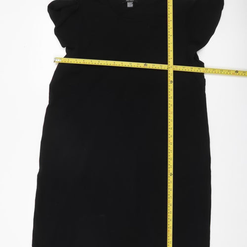 Esmara Women’s Black Shift Dress Size 18/20 Flutter Sleeve Casual Workwear