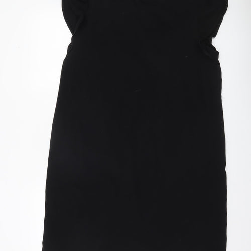 Esmara Women’s Black Shift Dress Size 18/20 Flutter Sleeve Casual Workwear