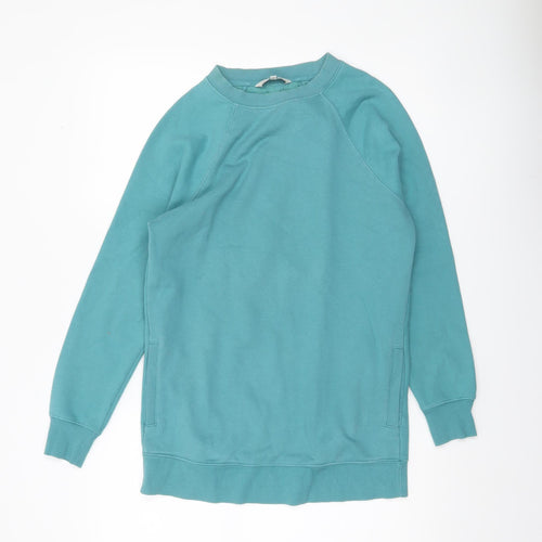 Next Women’s Blue XS Pullover Sweatshirt Cotton Blend