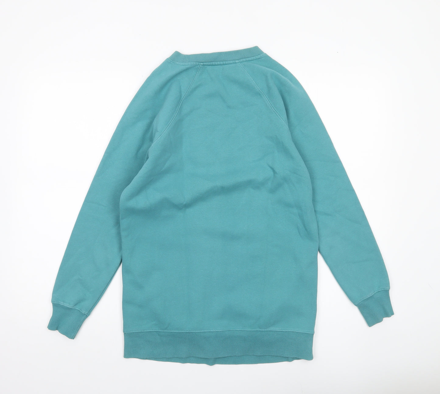 Next Women’s Blue XS Pullover Sweatshirt Cotton Blend