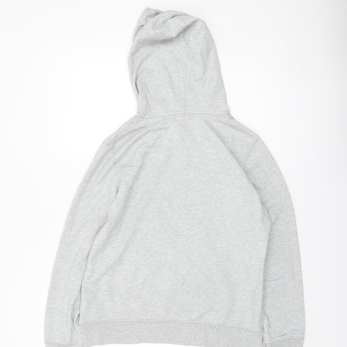 GAP Women’s Grey Pullover Hoodie Sweatshirt Size S Logo Casual