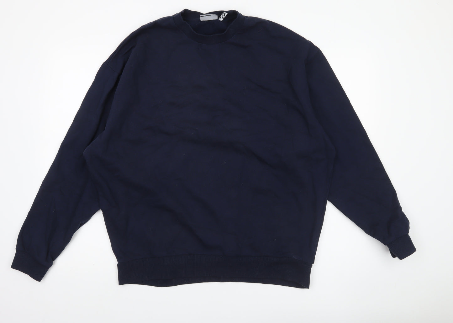ASOS Design Men's Blue Pullover Sweatshirt Size M Crew Neck