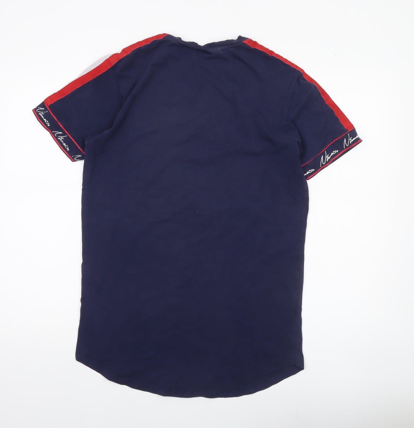 Nimes Men’s Blue M Crew Neck Graphic Short Sleeve T-Shirt