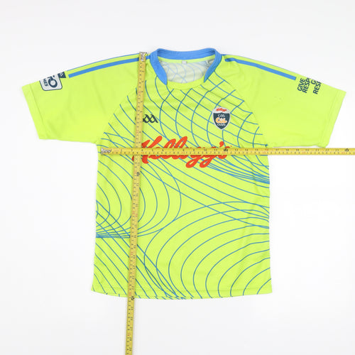O'Neills Boys Green Sports Jersey T-Shirt 5 Years Lightweight Activewear